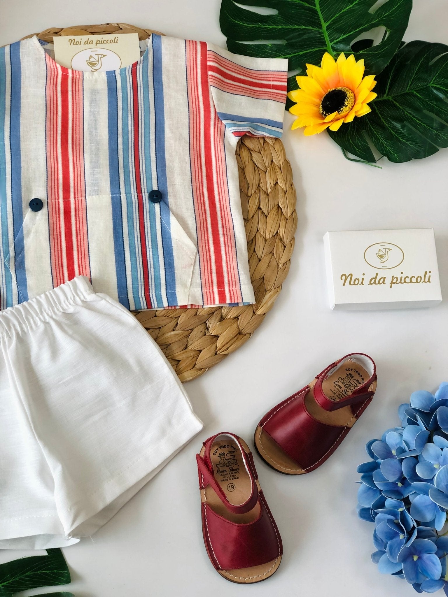 SCAMICIATINA CON CULOTTINA REDDY AND BLUE - Noi da piccoli