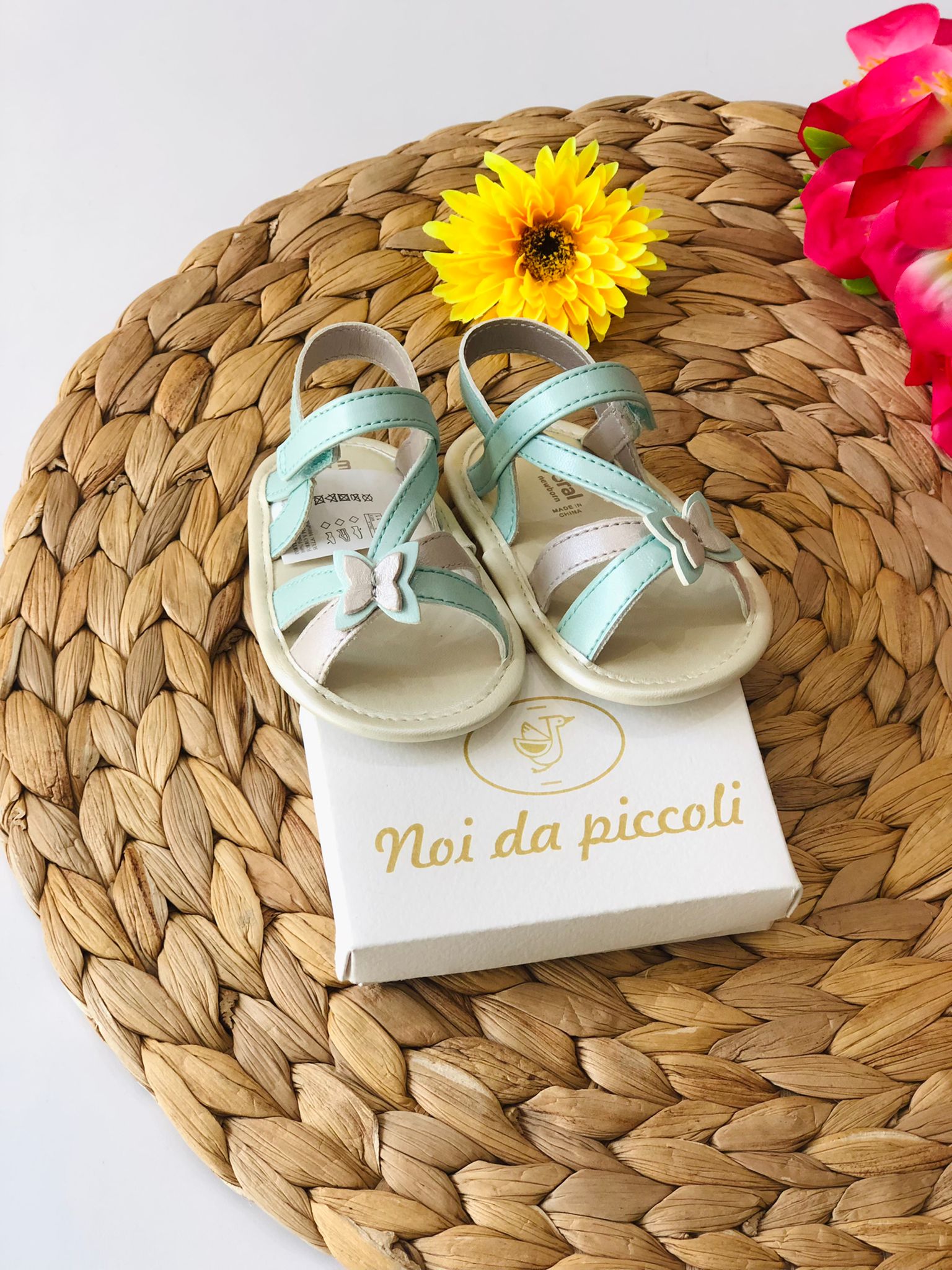 SCARPA A SANDALO TIFFANY E PLATA - Noi da piccoli