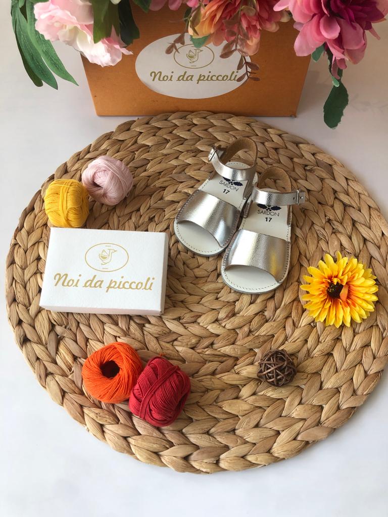 SCARPA MINORCHINA ARGENTO - Noi da piccoli