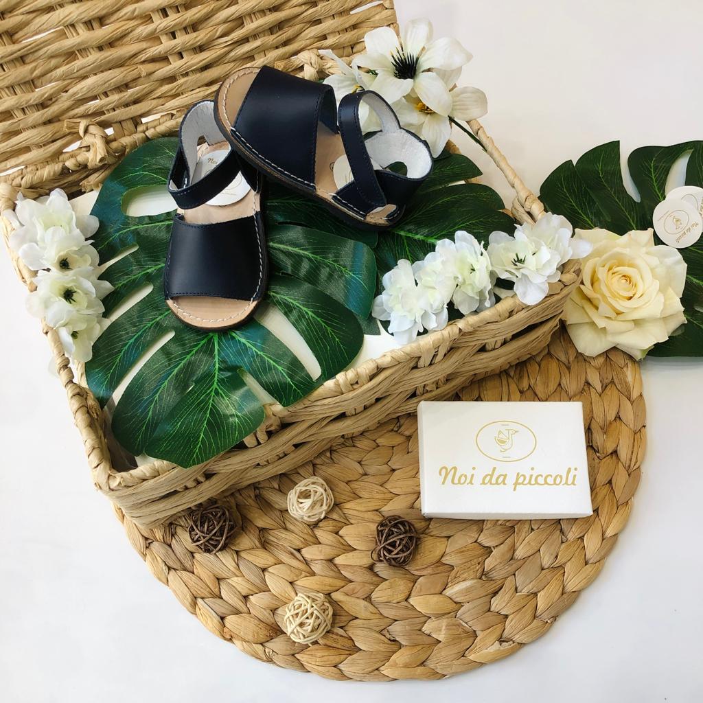 SCARPA MINORCHINA PRIMI PASSI NAVY - Noi da piccoli