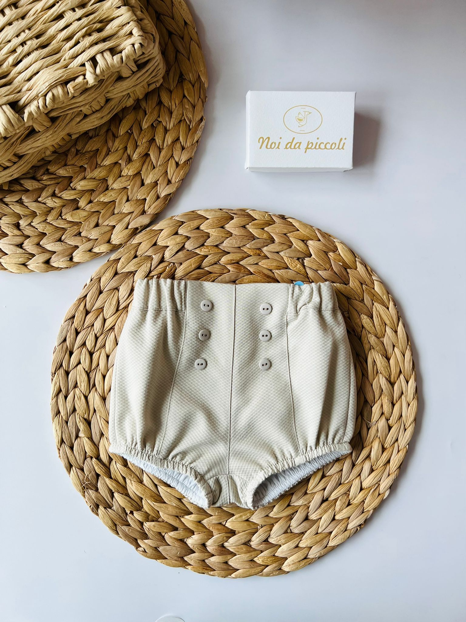 SHORT BEIGE - Noi da piccoli