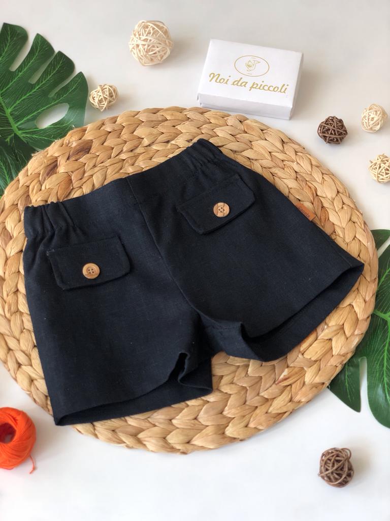 SHORT BLU NOTTE - Noi da piccoli