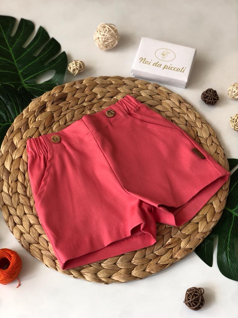 SHORT CORALLO - Noi da piccoli