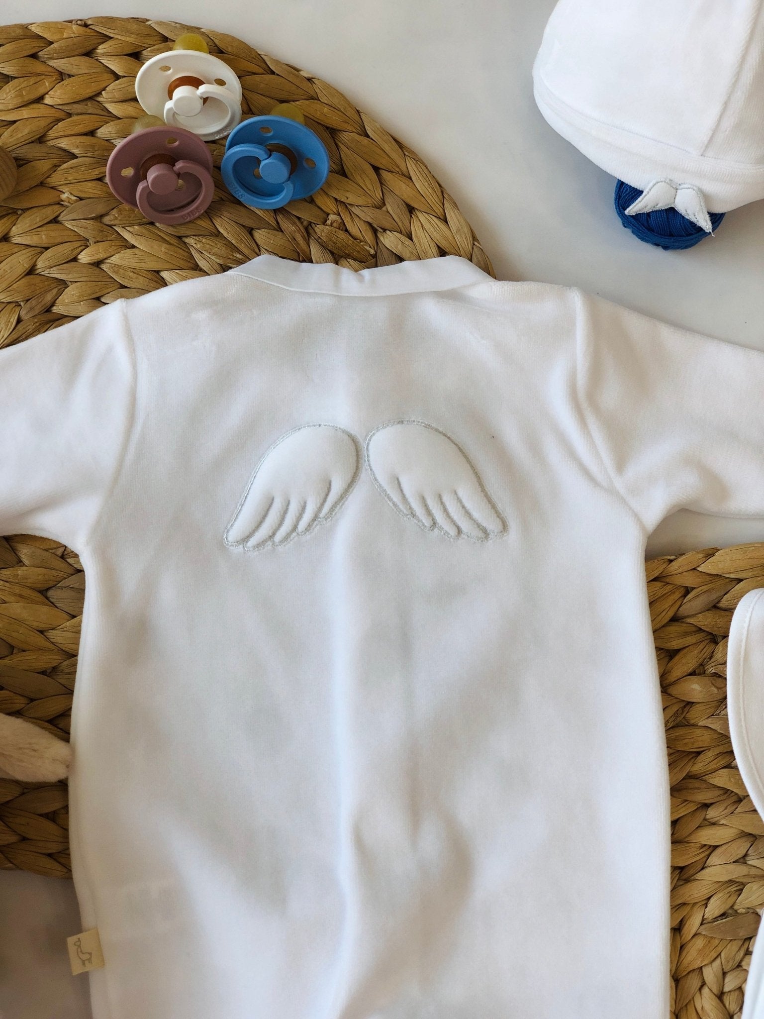 TUTINA IN CINIGLIA BABY ANGEL BIANCO - Noi da piccoli