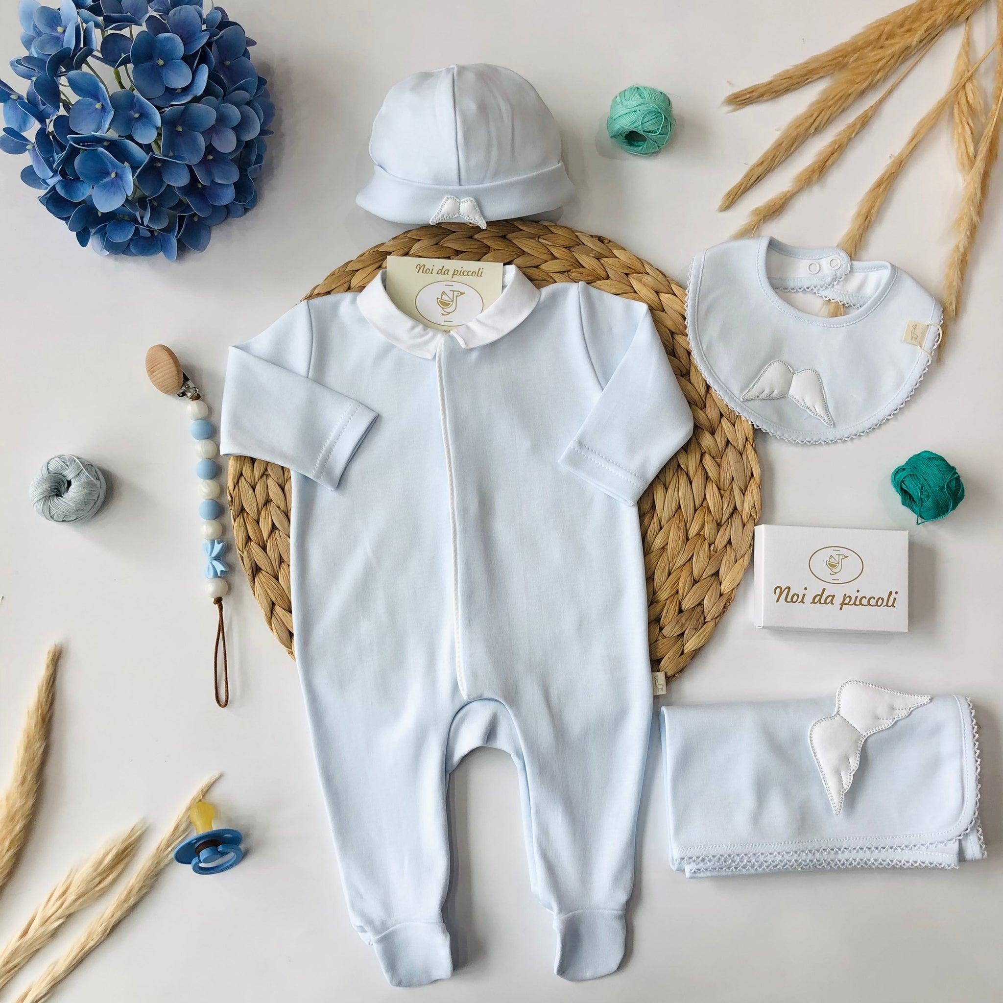 TUTINA IN COTONE CIELO APERTURA ANTIPANICO ANGEL - Noi da piccoli