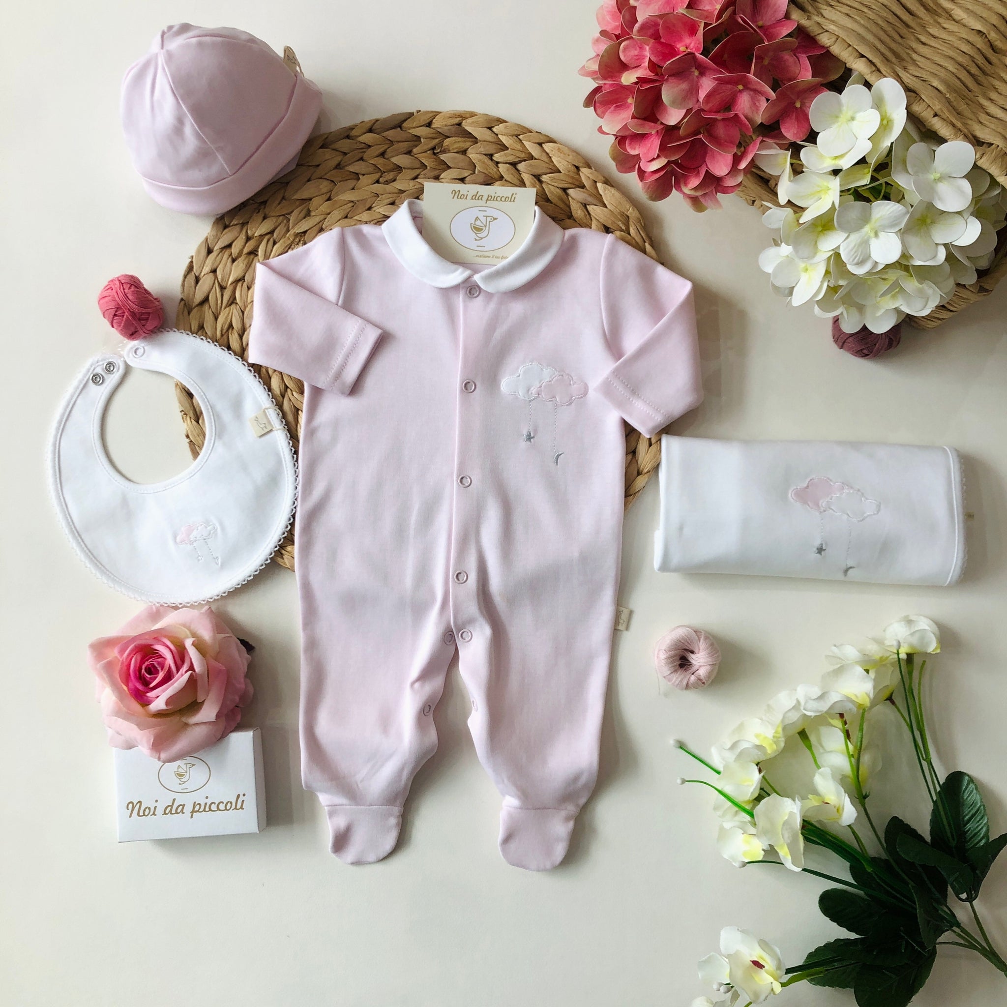 TUTINA IN COTONE ROSA SWEET DREAM - Noi da piccoli