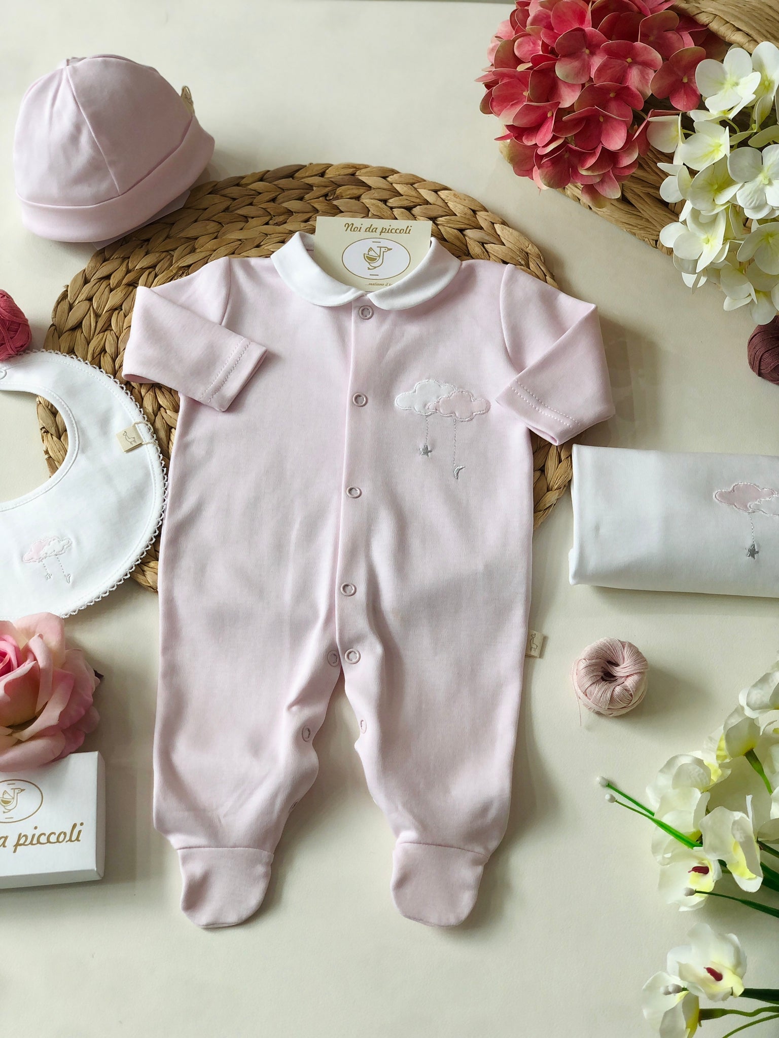 TUTINA IN COTONE ROSA SWEET DREAM - Noi da piccoli