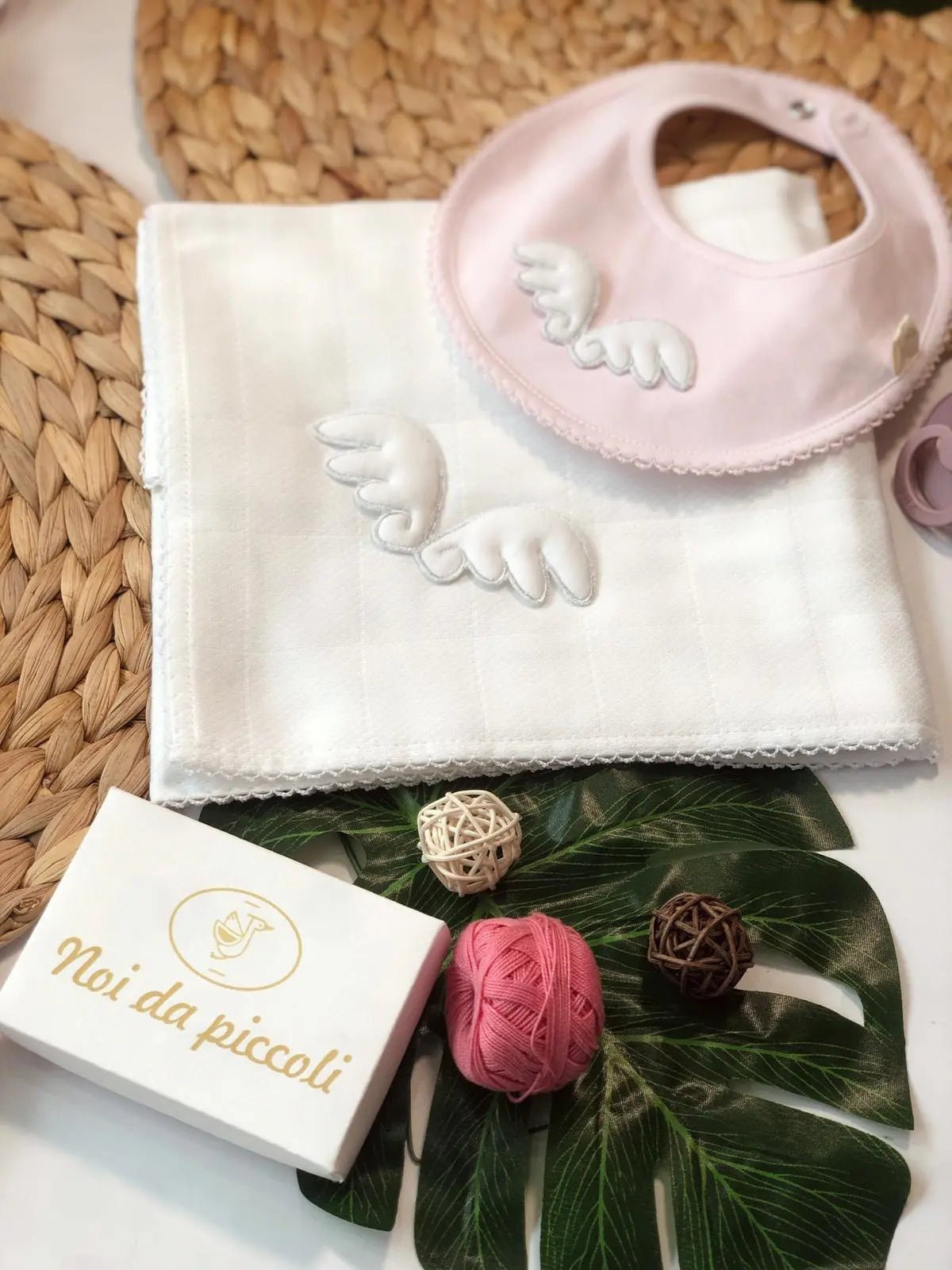 TUTINA ROSA ANGEL CON ALETTE MORBIDE - Noi da piccoli