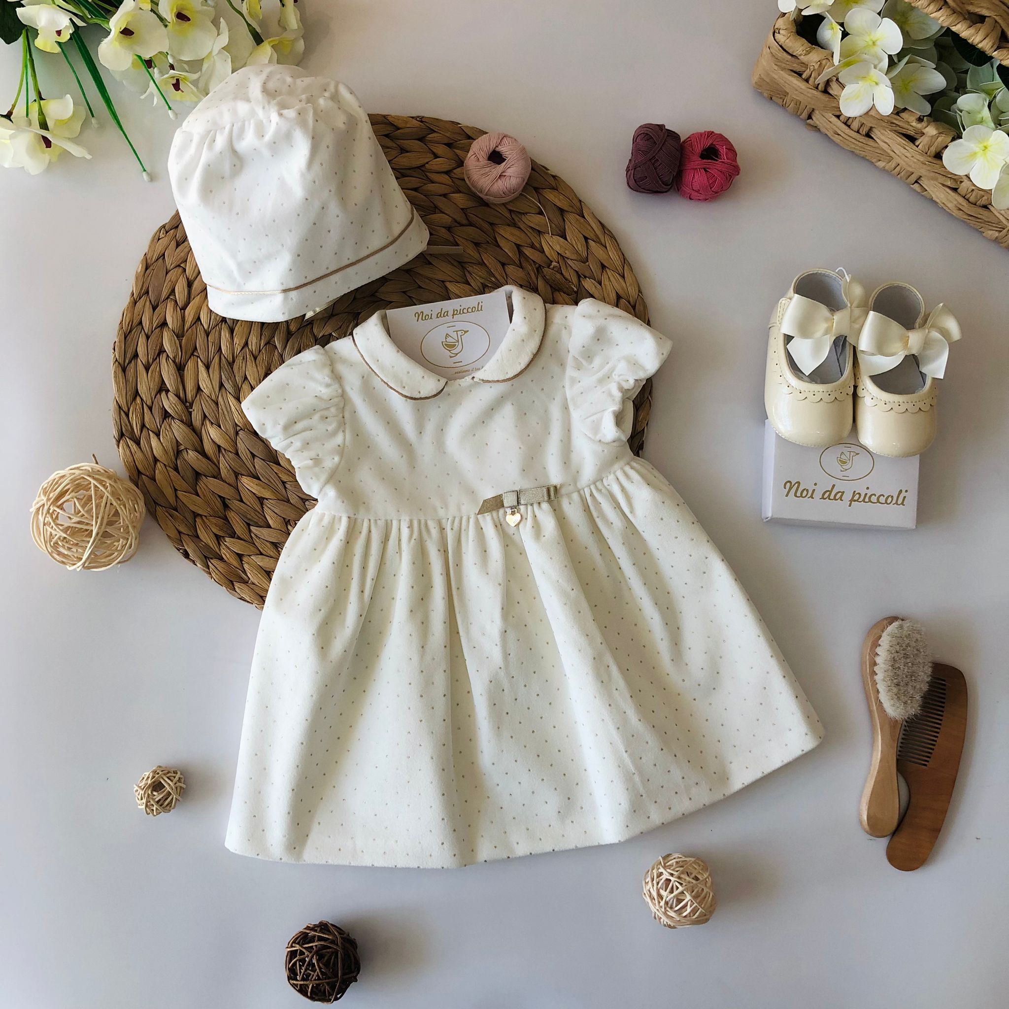 VESTINA CON CUFFIETTA - Noi da piccoli