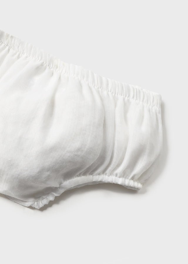 VESTINA CON MUTANDINA PANNA CERIMONIAL - Noi da piccoli