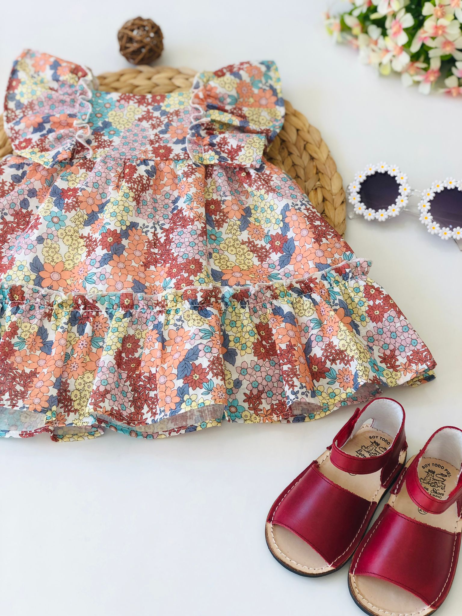 VESTINA FIORI MIX - Noi da piccoli