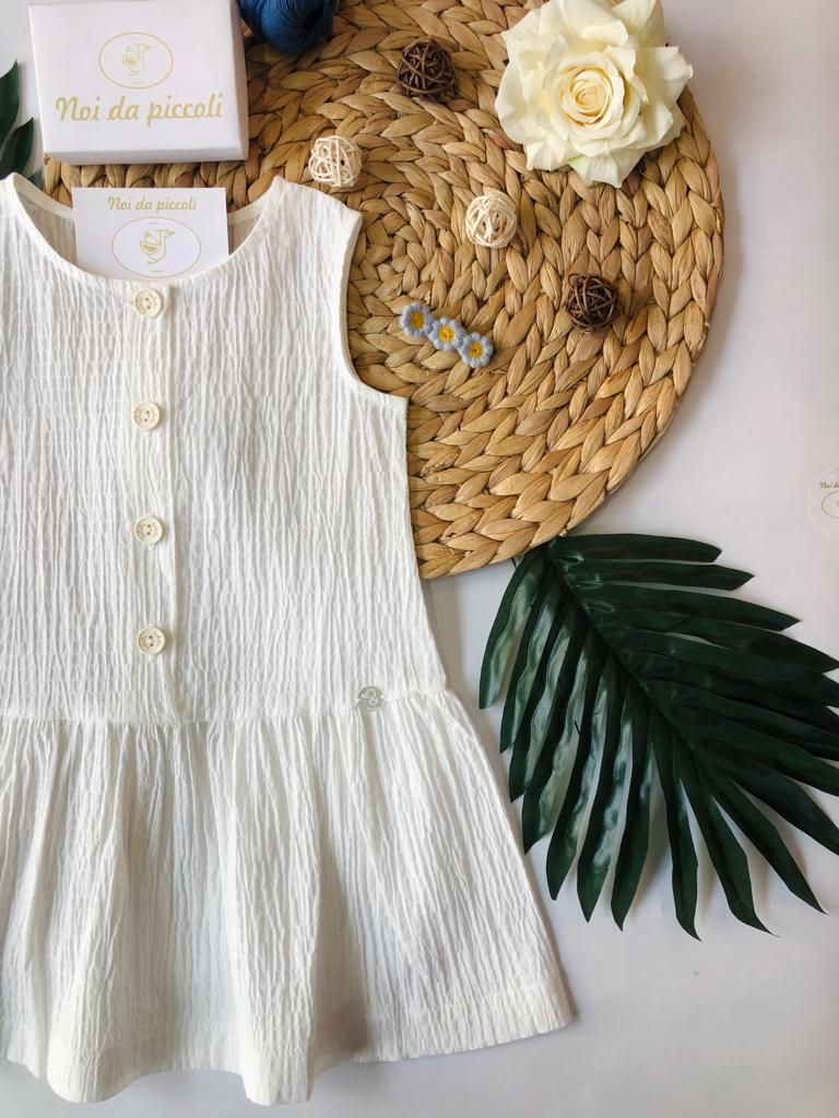 VESTINA LATTE - Noi da piccoli