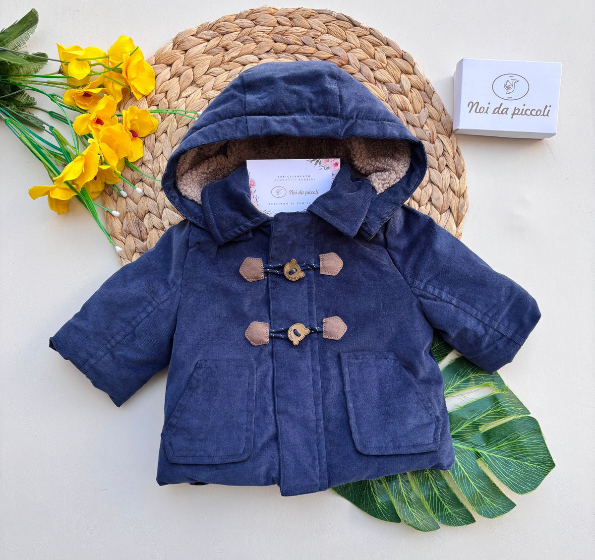 CAPPOTTO  BLU NAVY