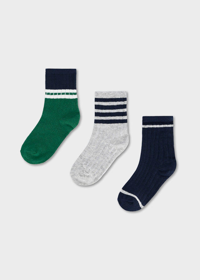 CALZINI IN COTONE CALDO BLU