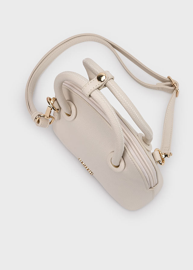 BORSA BIMBA CON TRACOLLA  BEIGE