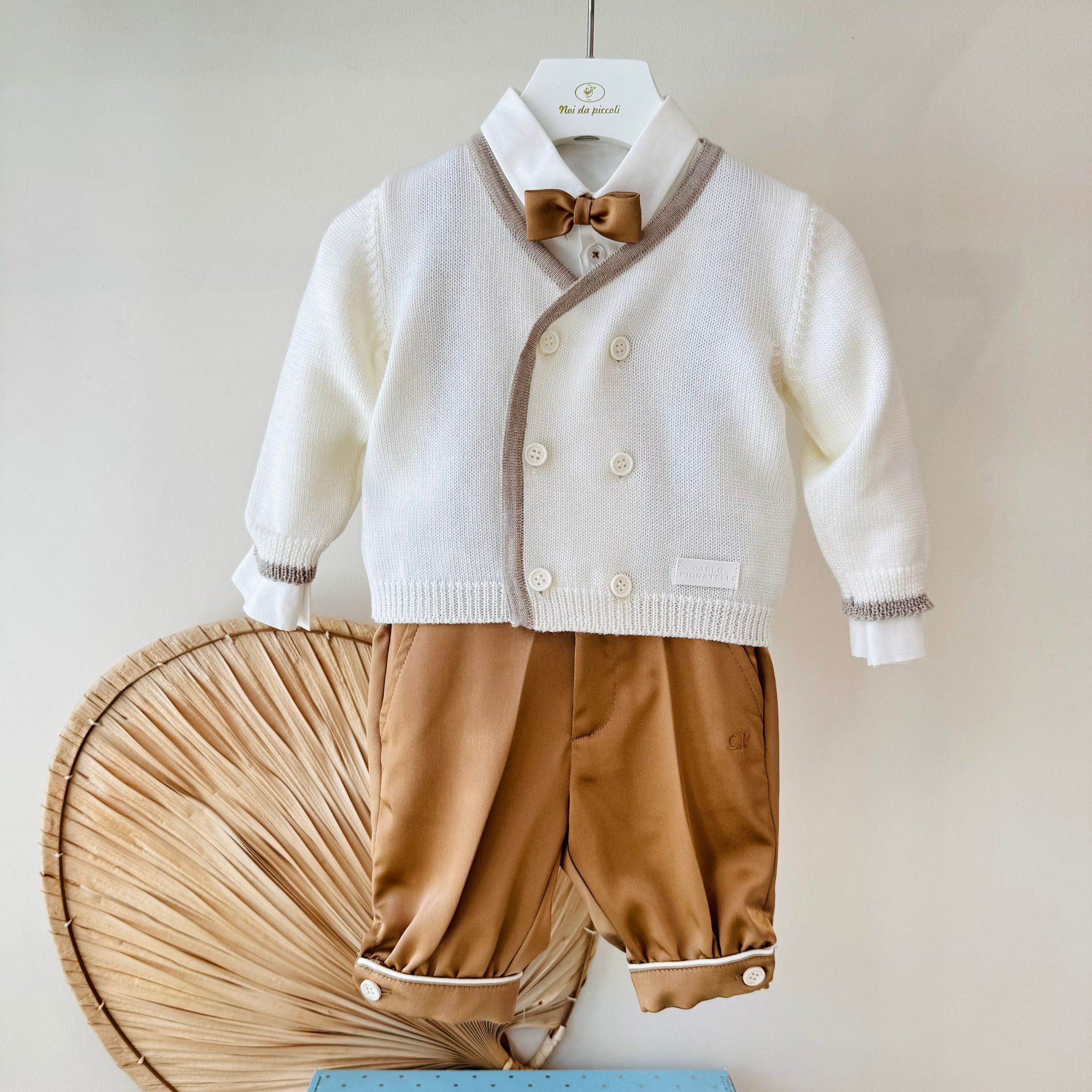 COMPLETO CERIMONIALE  BEIGE