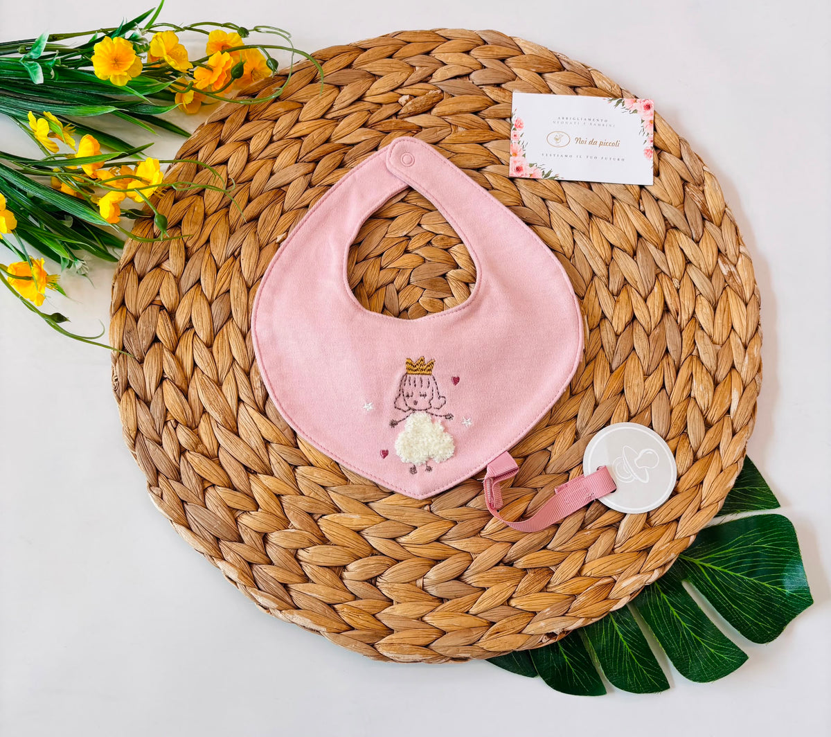 BAVETTA COTONE CALDO ROSA