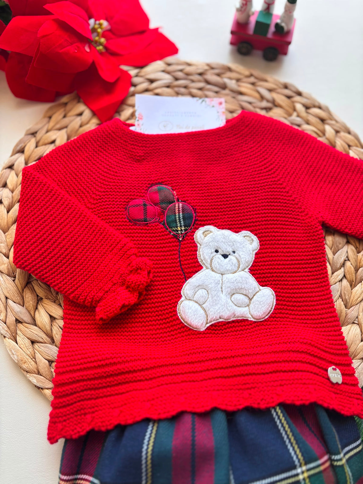 completo 2 pz FILATO CALDO ROSSO