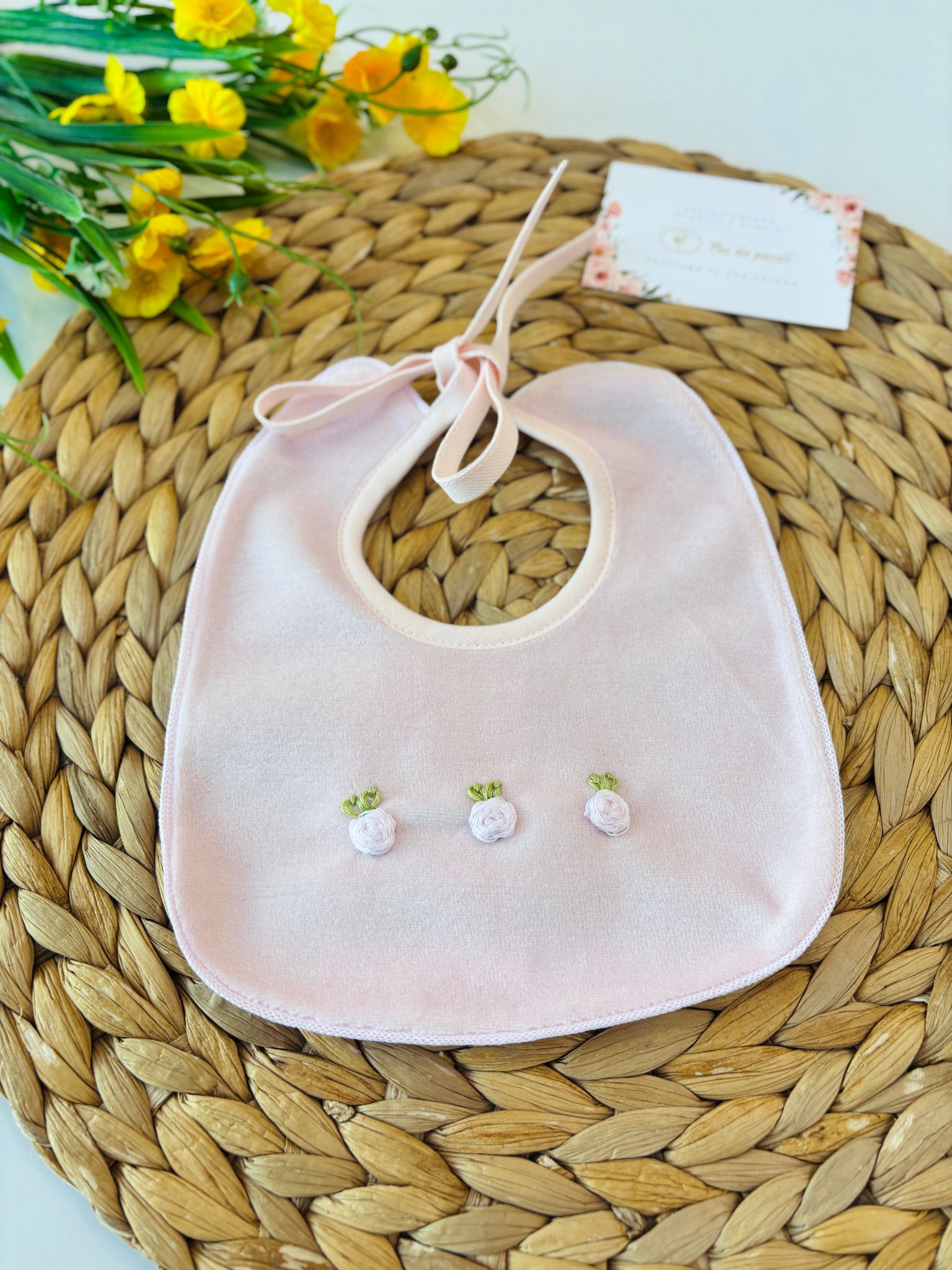 BAVETTA  CINIGLIA ROSA ROSELLINE CENTRALI