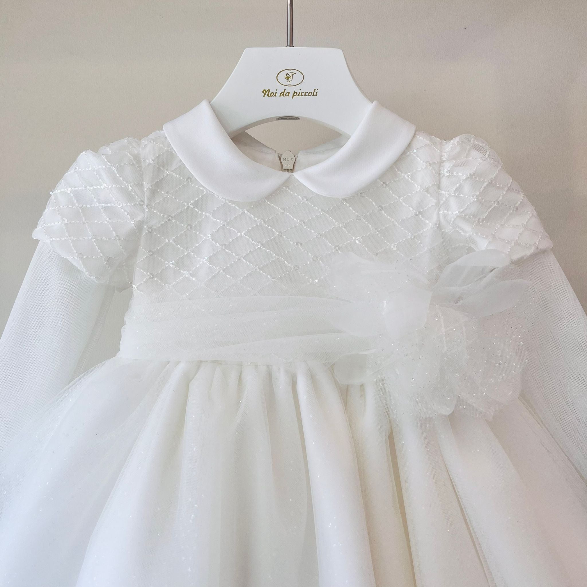 ABITO MATELASSE' BIANCO