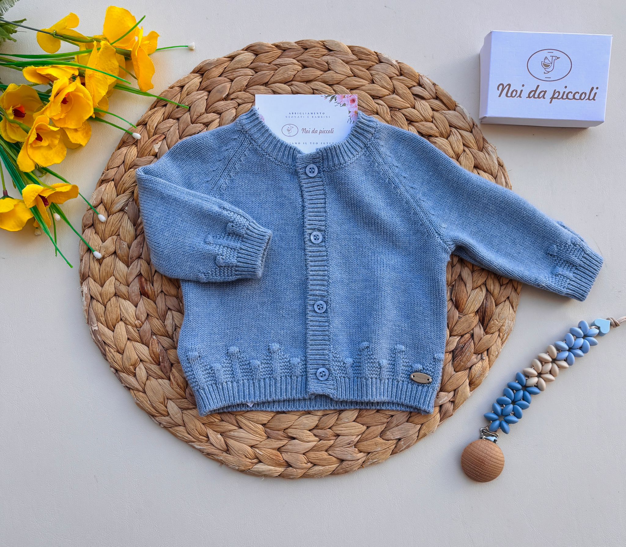 GOLFINO  AZZURRO POLVERE
