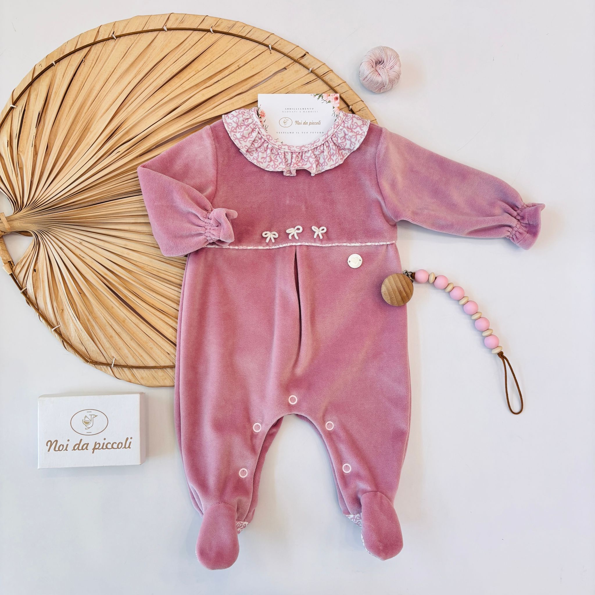 TUTINA IN CINIGLIA CLIO ROSA ANTICO