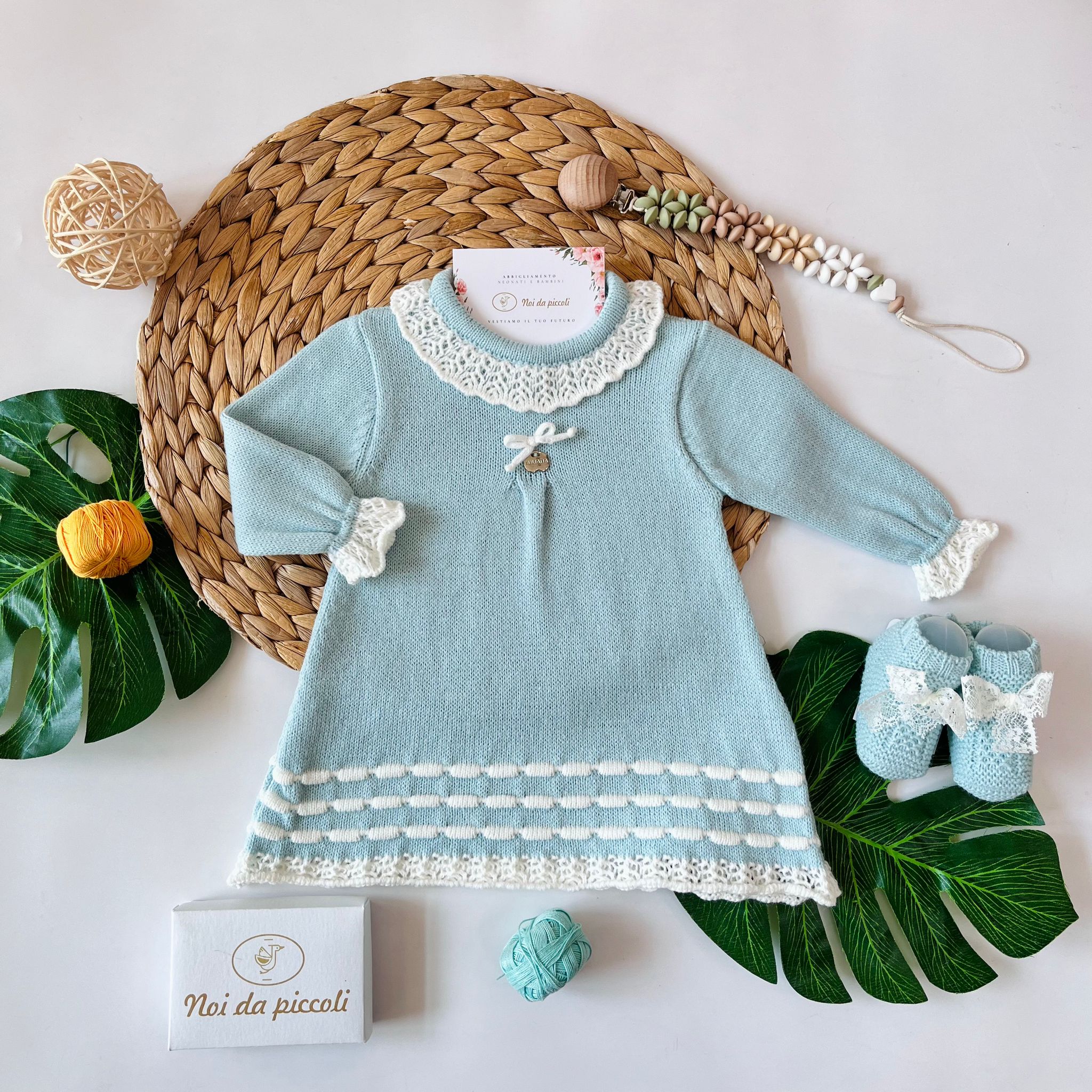 ROBE EN FIL CHAUD 100 % ACRYLIQUE AGATEA