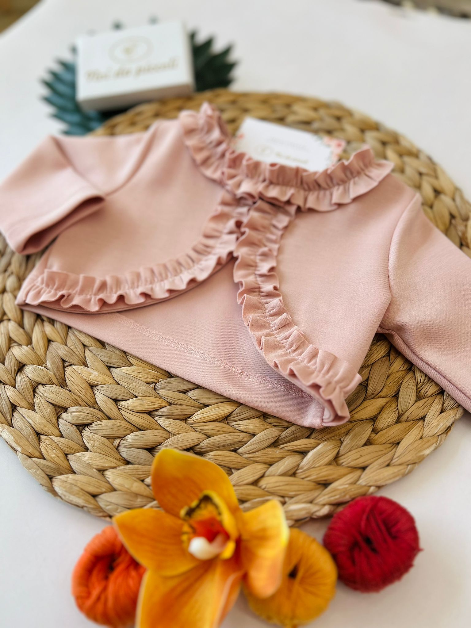 GOLFINO COTONE CALDO ROSA