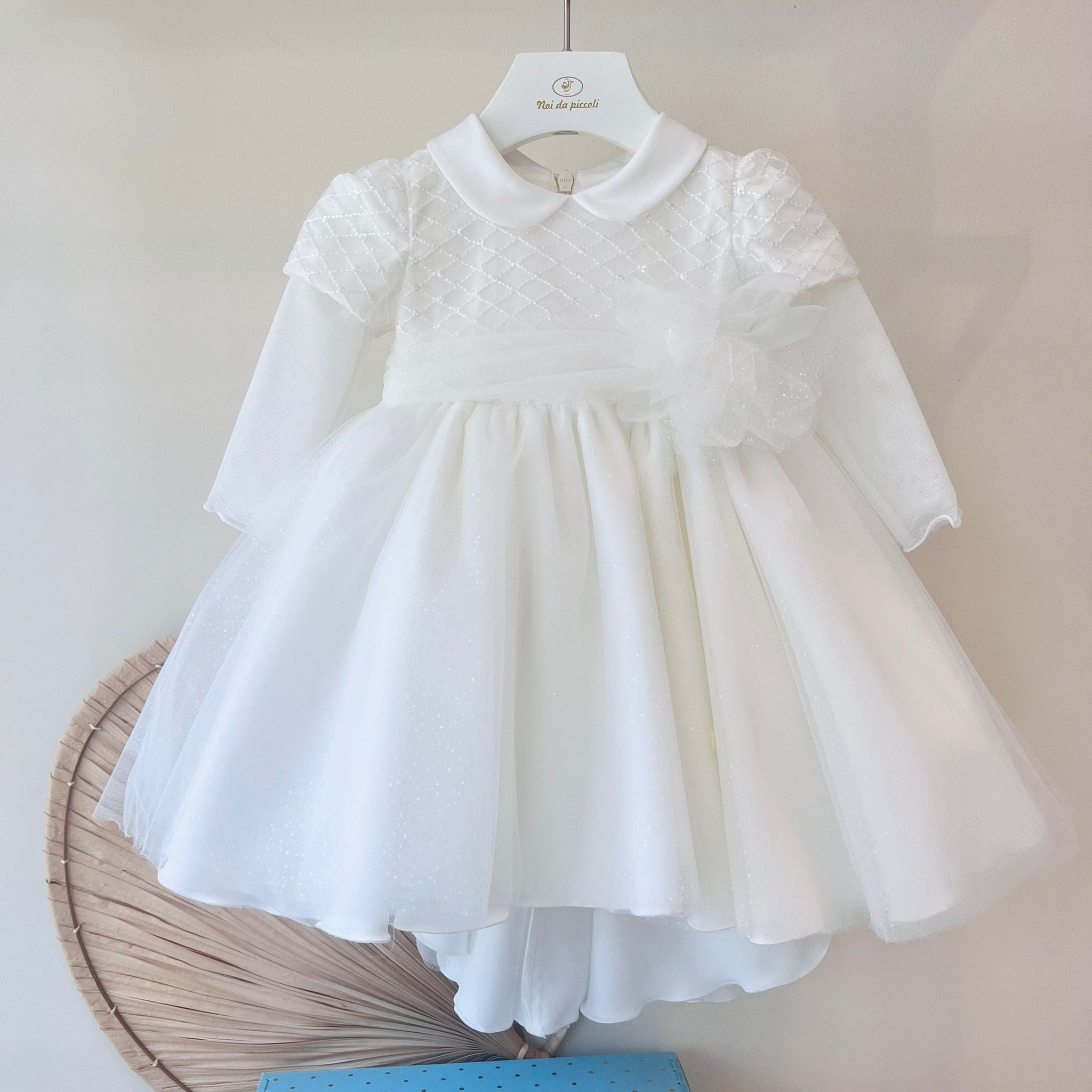 ABITO MATELASSE' BIANCO