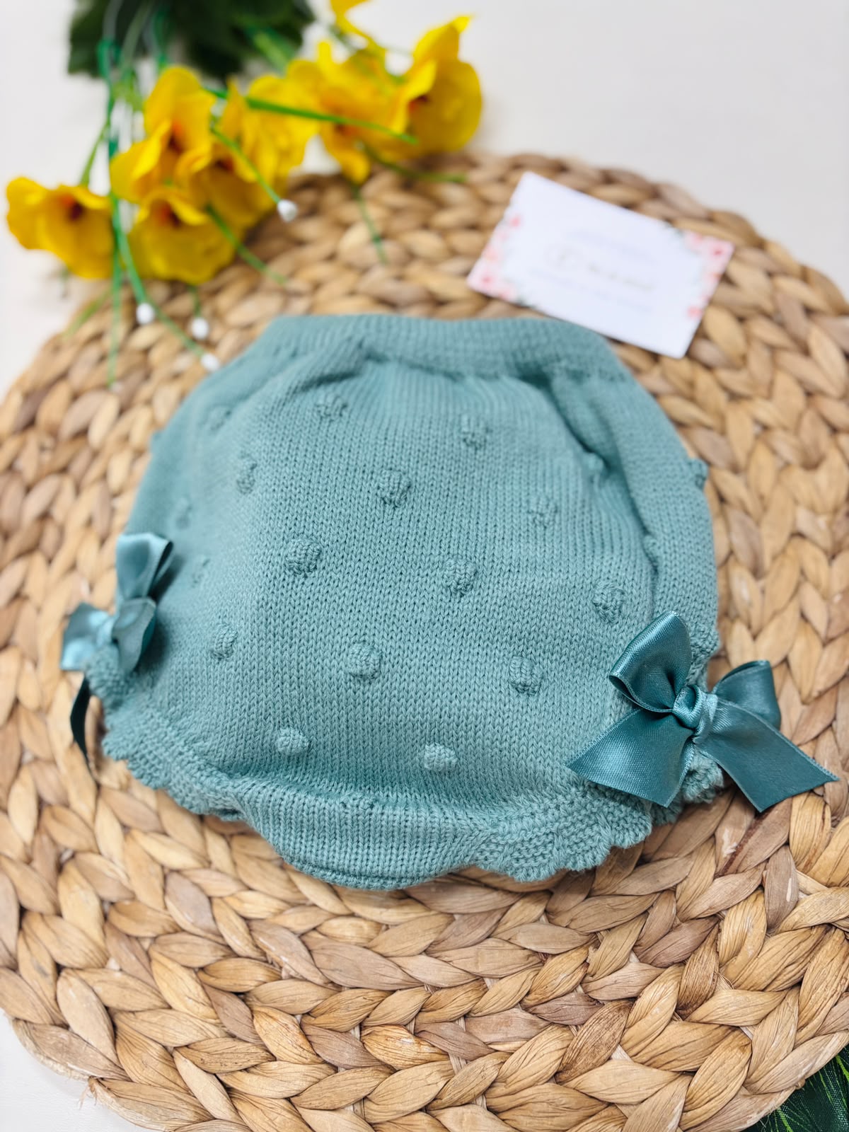 CULOTTINA FILATO CALDO VERDE