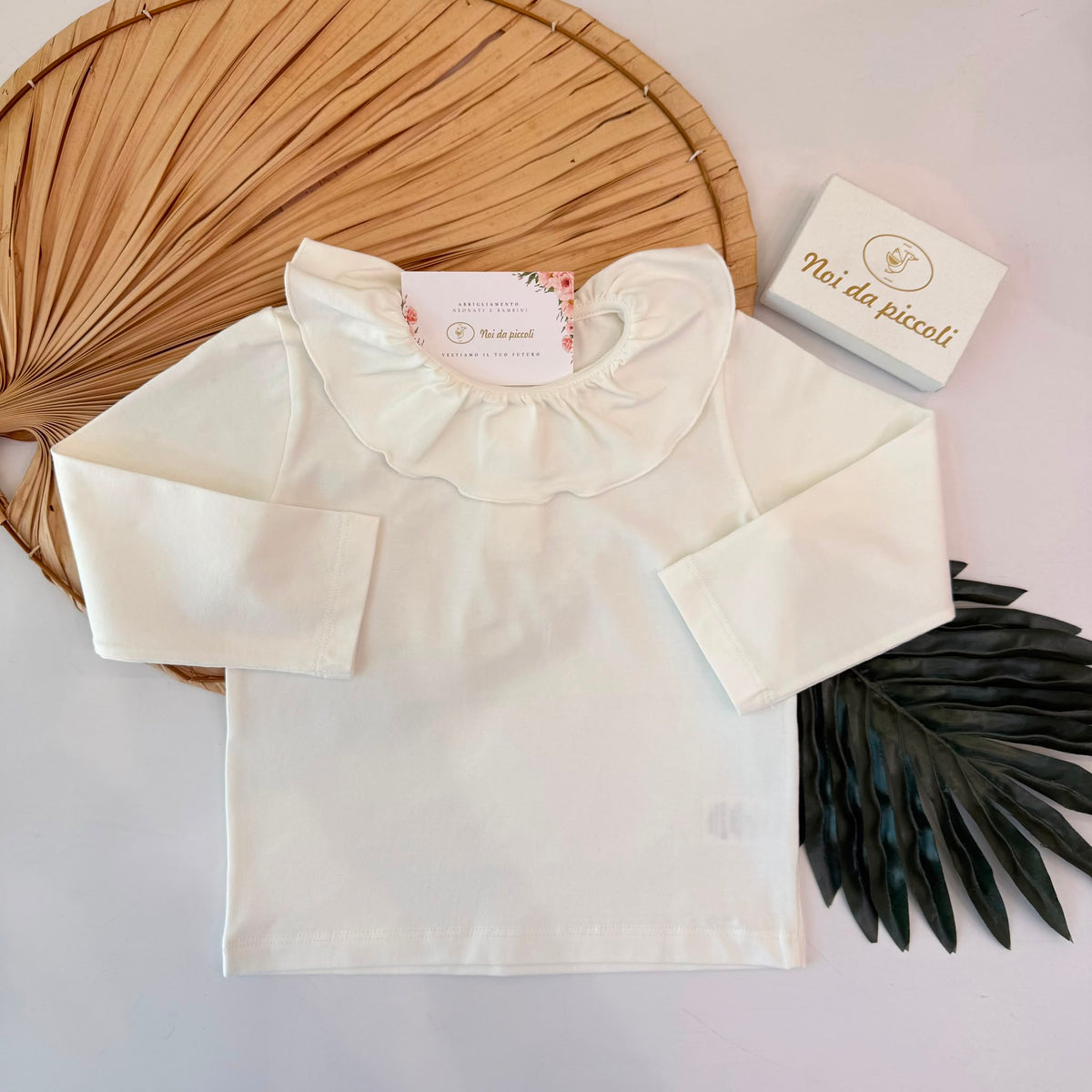 Blusa IN COTONE CALDO LATTE