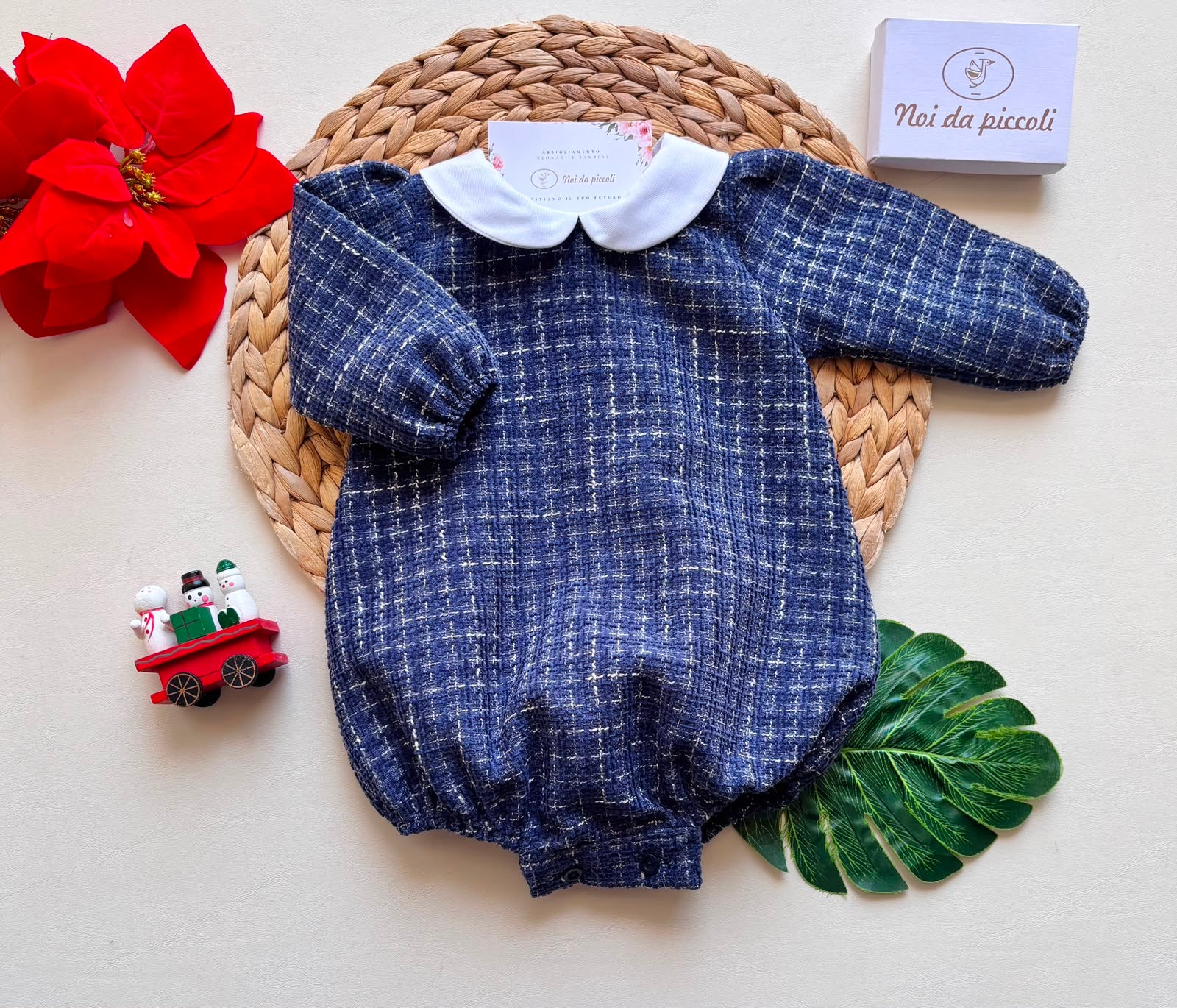 PAGLIACCETTO CALDO COTONE BLU