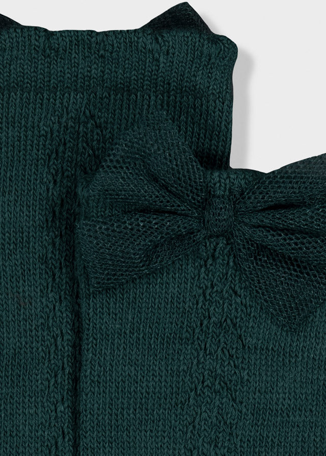 CALZINI IN COTONE CALDO VERDE