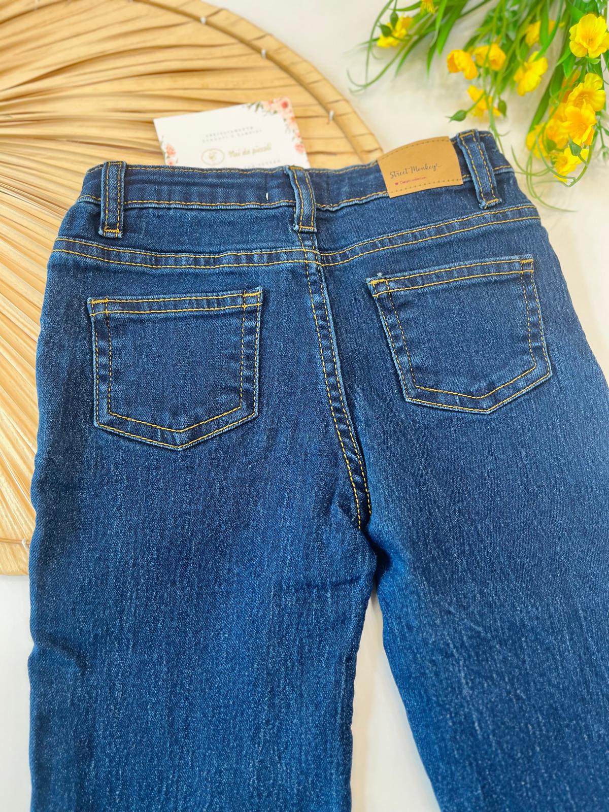 PANTALONE IN COTONE CALDO JEANS