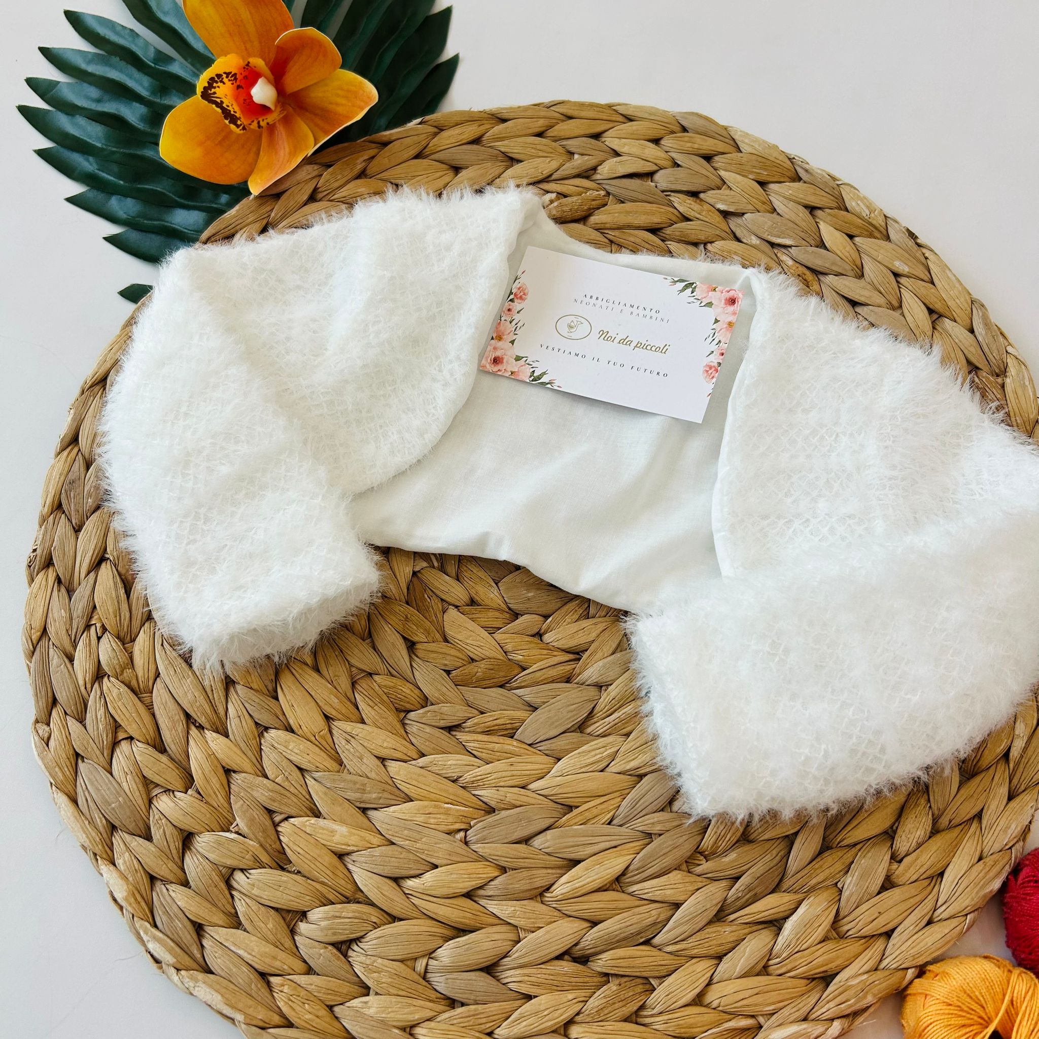 GOLFINO COTONE CALDO BIANCO