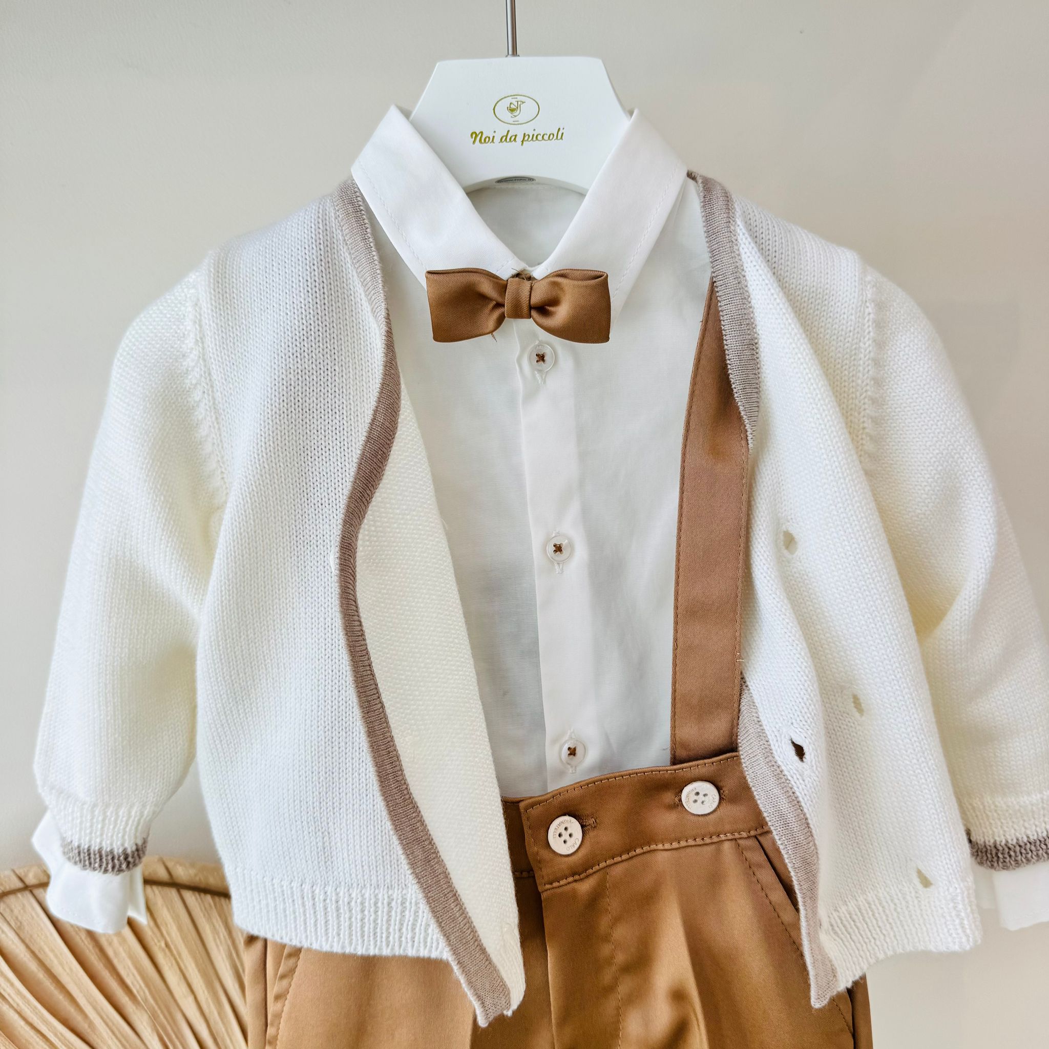COMPLETO CERIMONIALE  BEIGE
