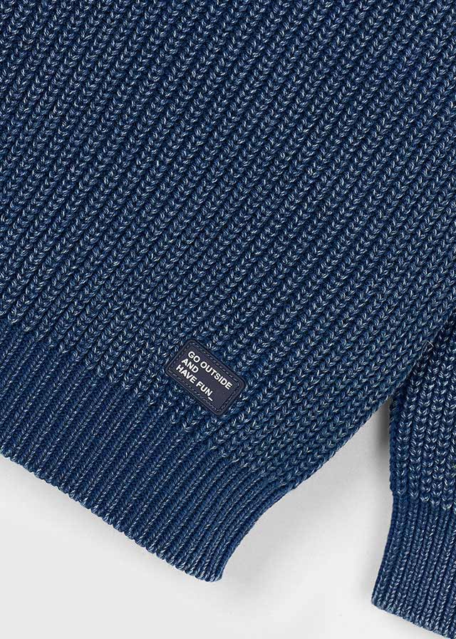 MAGLIONCINO IN FILATO CALDO  AZUL