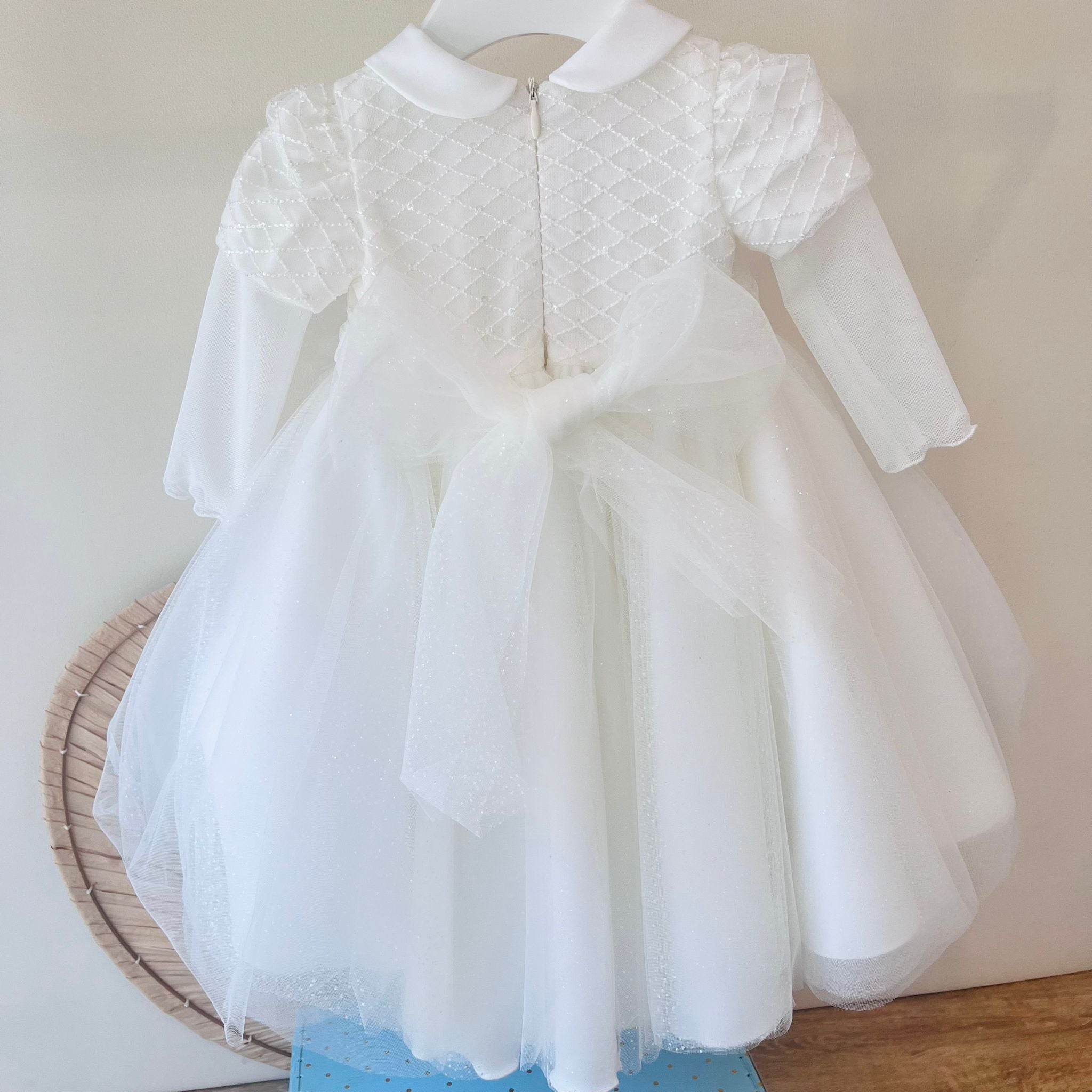 ABITO MATELASSE' BIANCO
