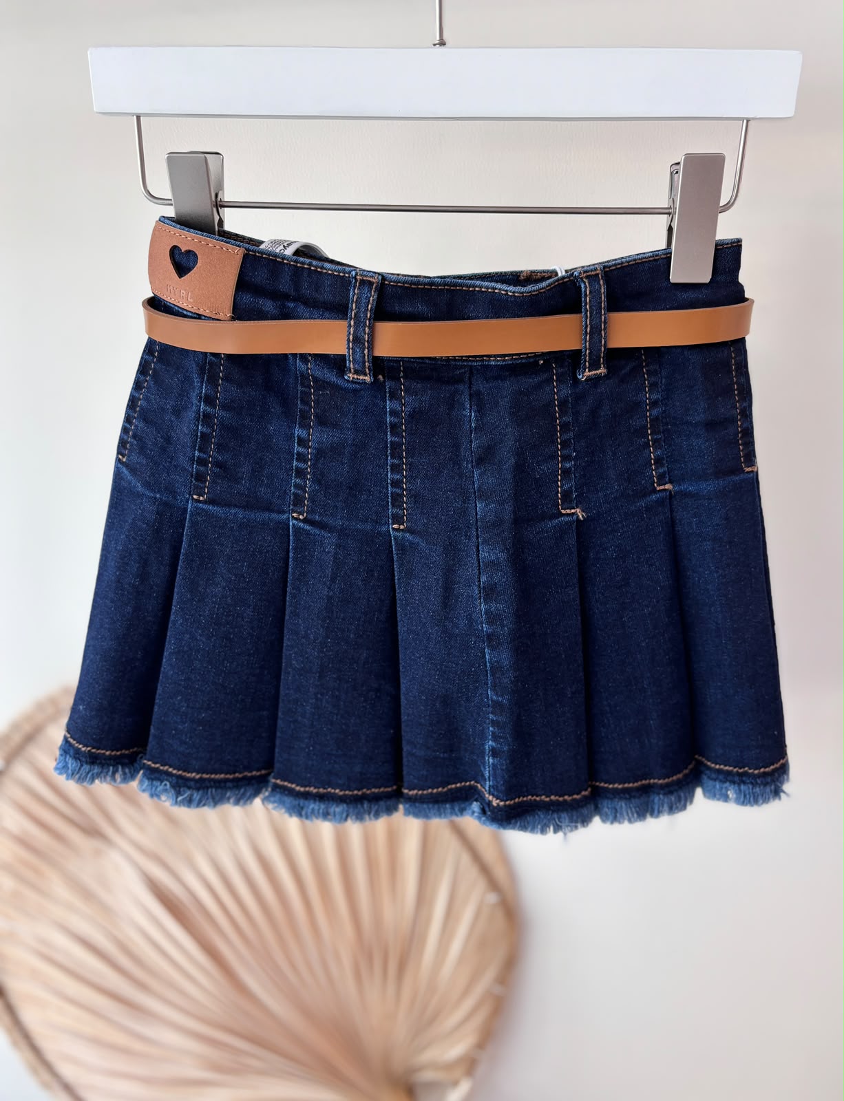 GONNA DI JEANS CON CINTURINO
