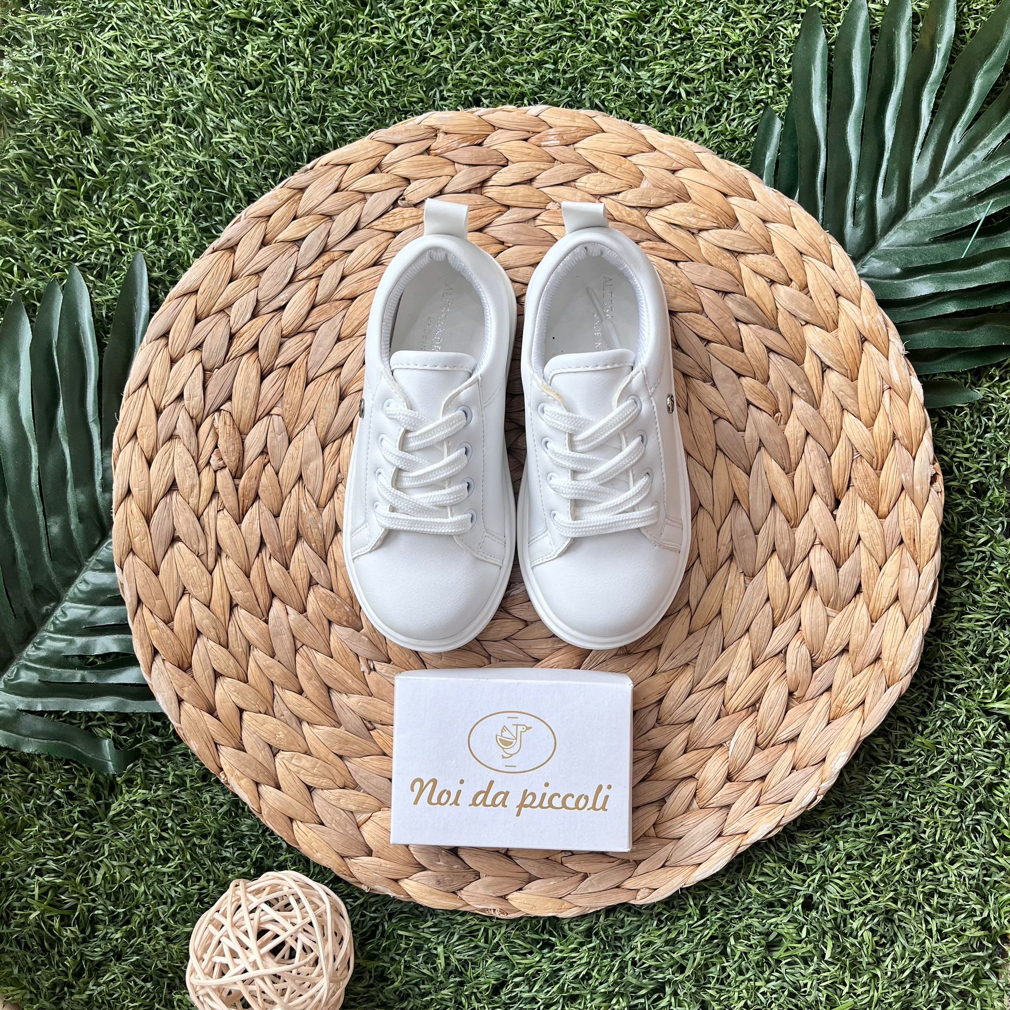 WHITE SNEAKERS SHOES