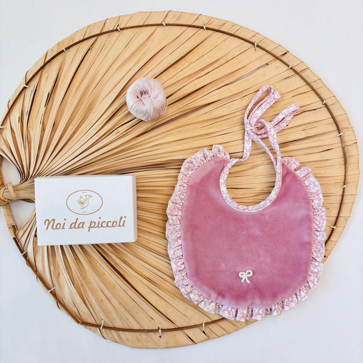 BAVETTA IN CINIGLIA CLIO ROSA ANTICO