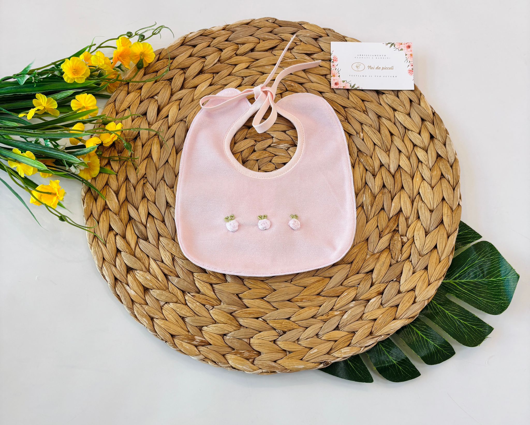 BAVETTA  CINIGLIA ROSA ROSELLINE CENTRALI