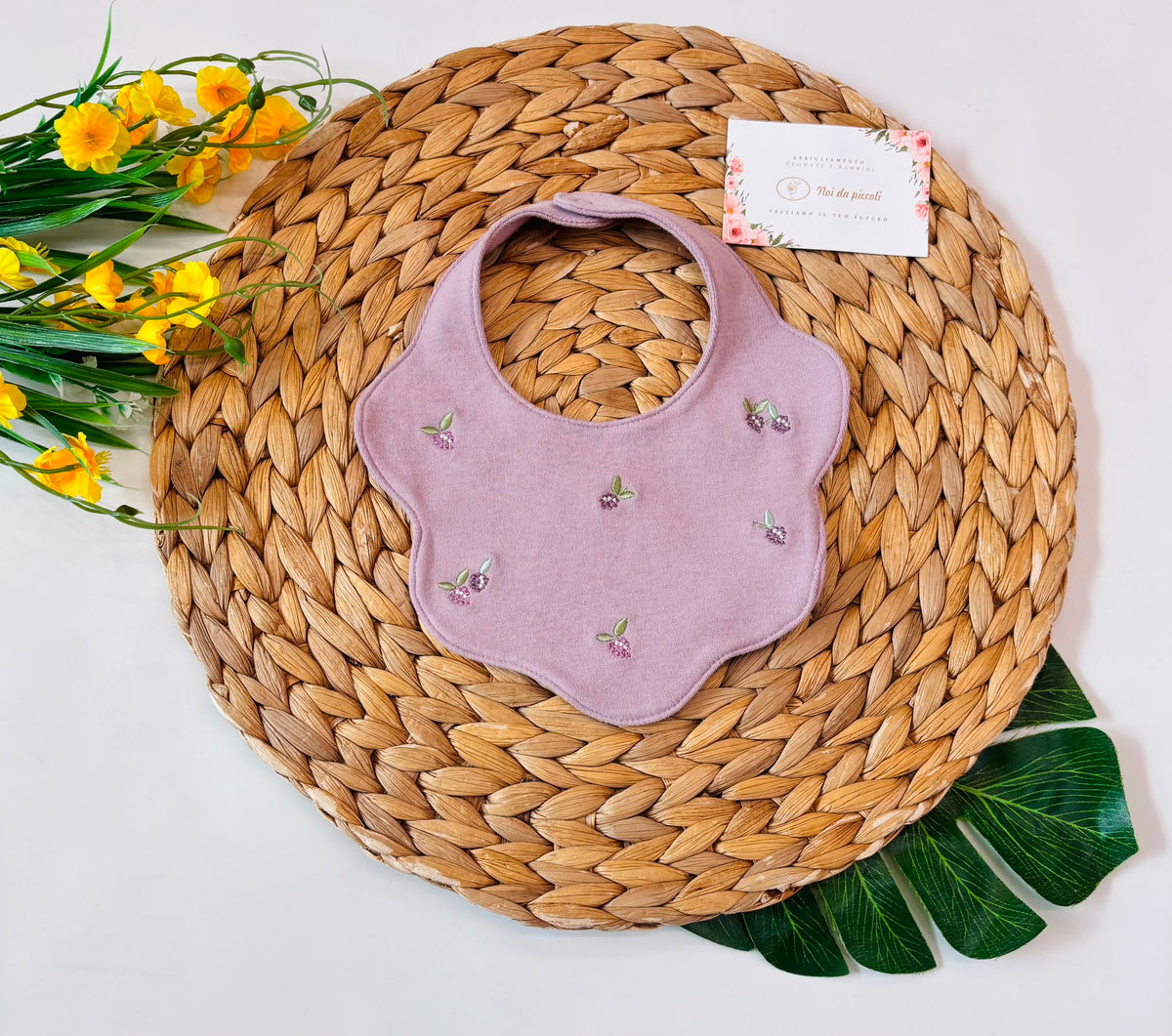 BAVETTA COTONE CALDO MALVA