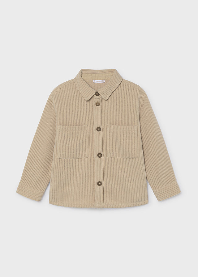 GIACCA IN VELLUTO BEIGE