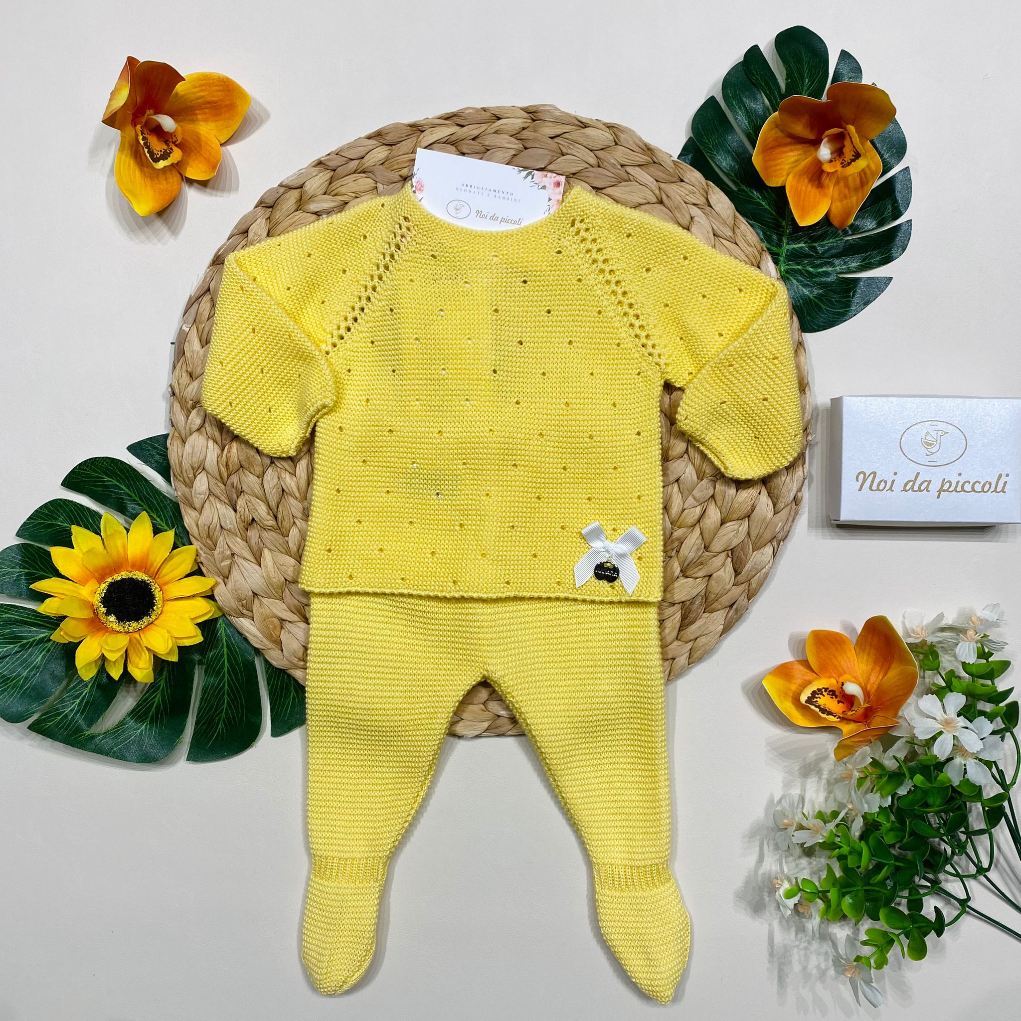 COMPLETO 2PZ  Giallo