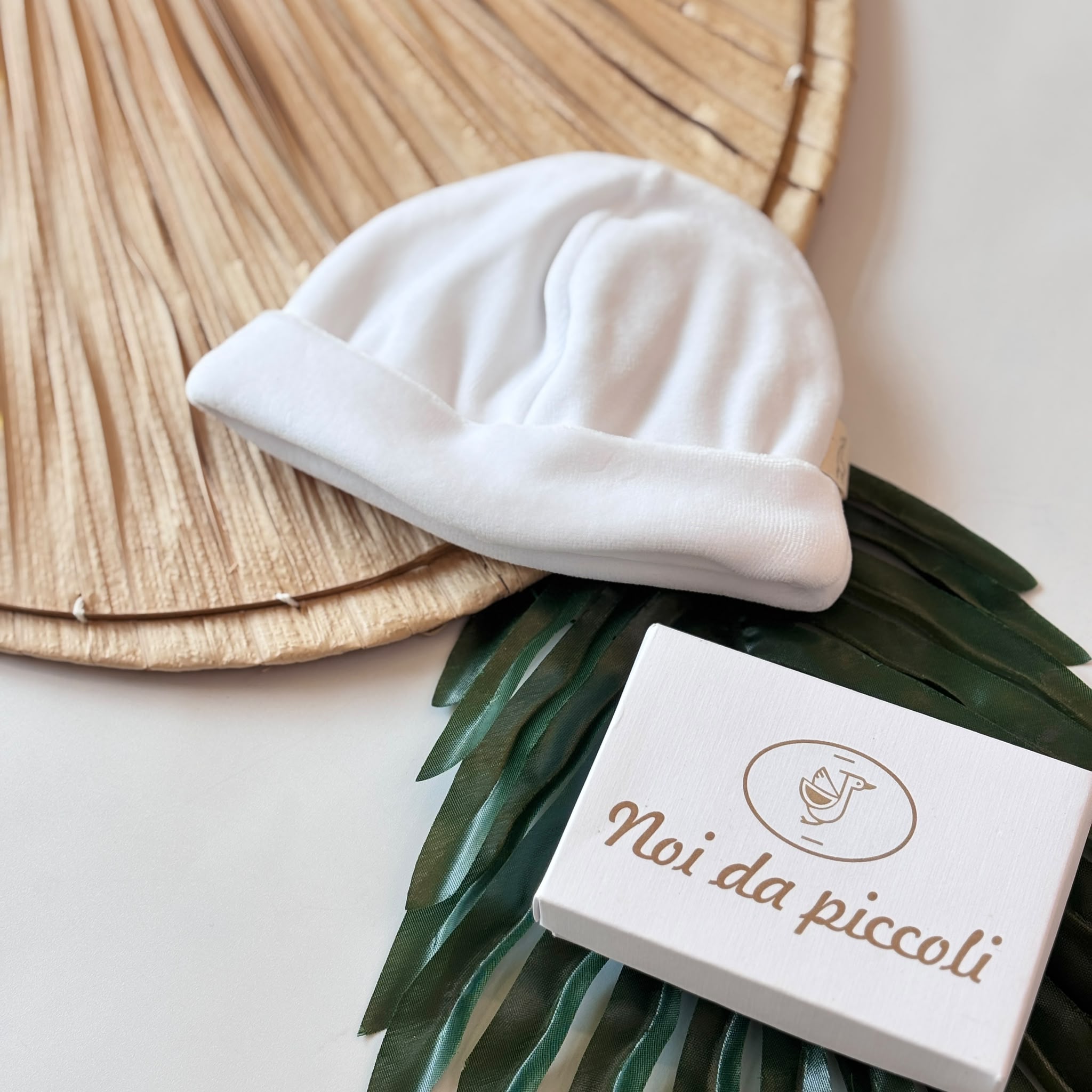 CAPPELLO BASIC IN CINIGLIA BIANCO
