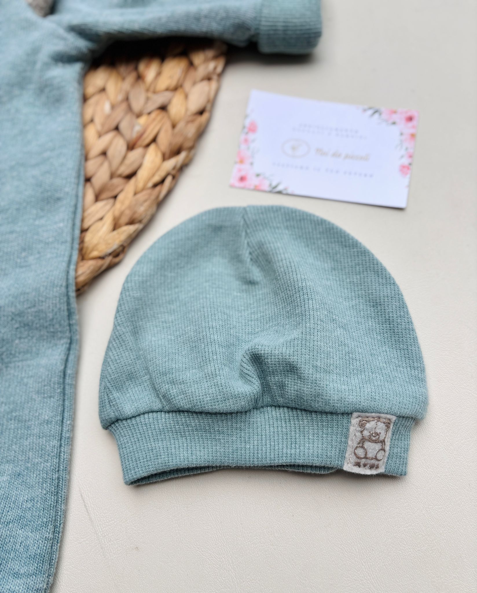 TUTINA IN CALDO COTONE ORSETTO ANTIPANICO  VERDE