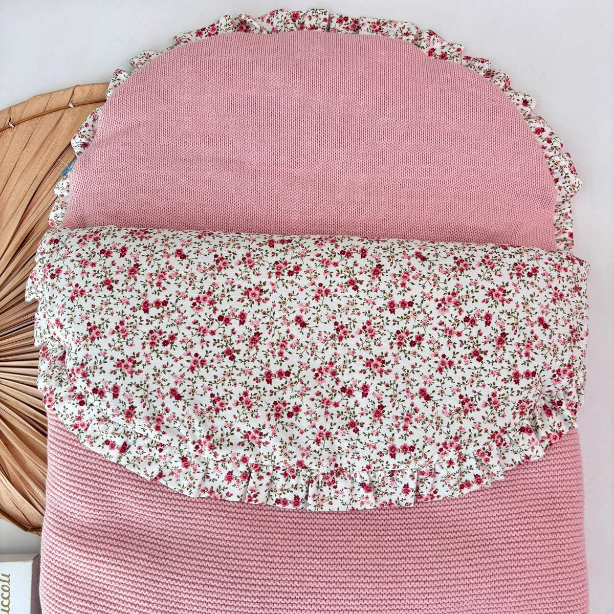 Sacco Nanna Filato Caldo e Floreale Rosa Sardon