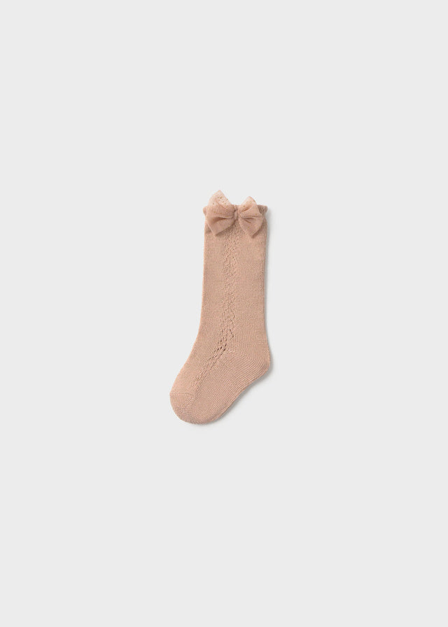 CALZINI IN COTONE CALDO ROSA