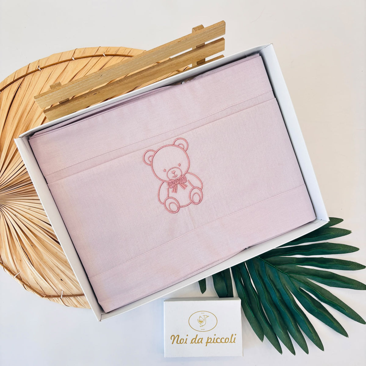 set lenzuola 100 % COTONE ROSA